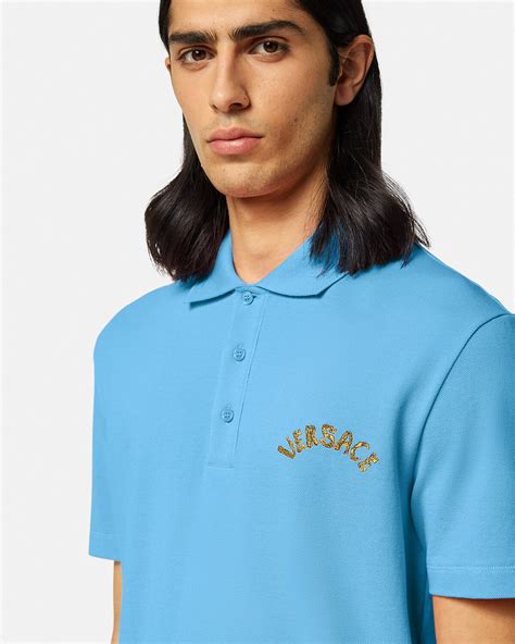 versace seashell|Versace Collection Versace Seashell Baroque Polo .